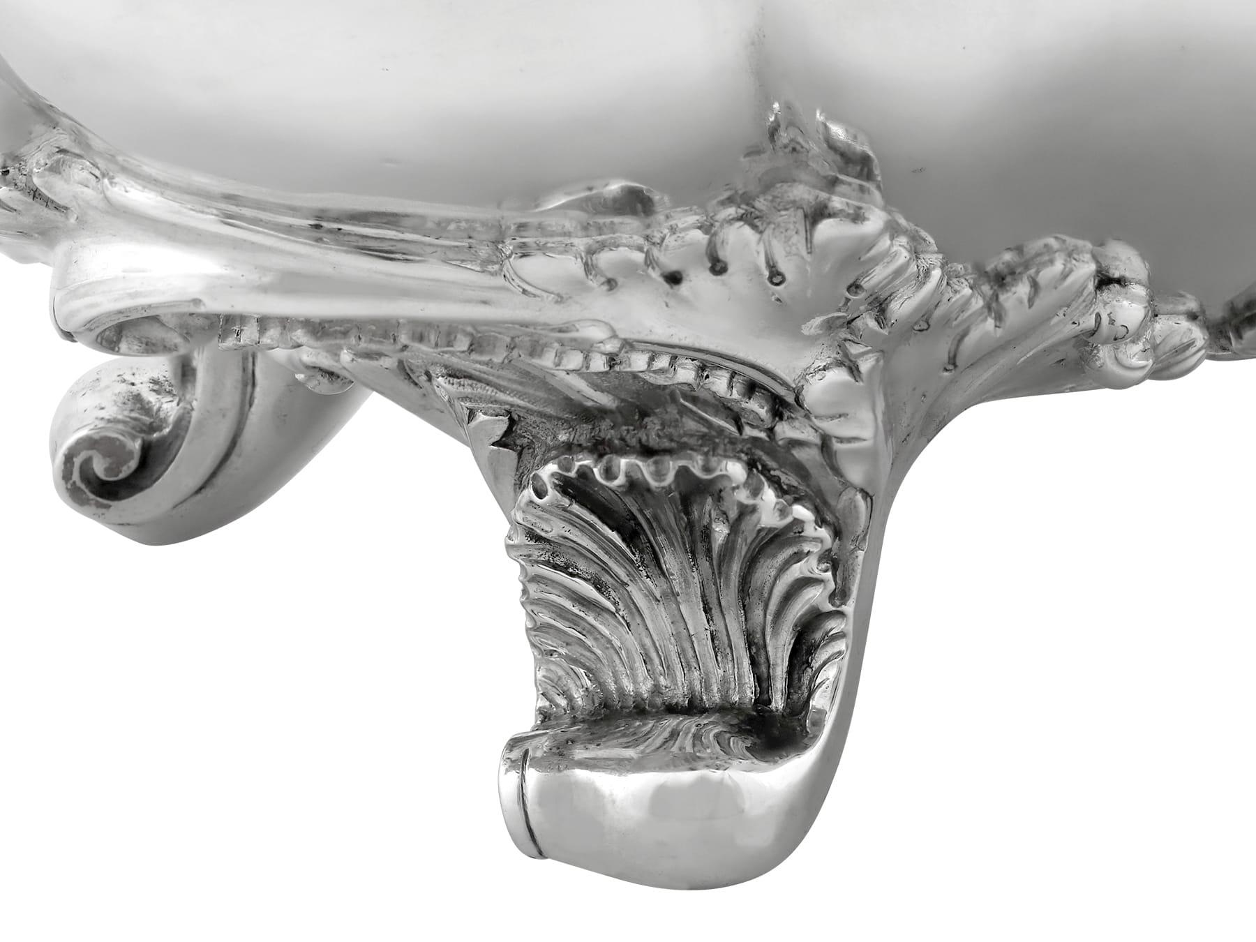 Antica zuppiera indiana coloniale in argento Circa 1830 in vendita 5