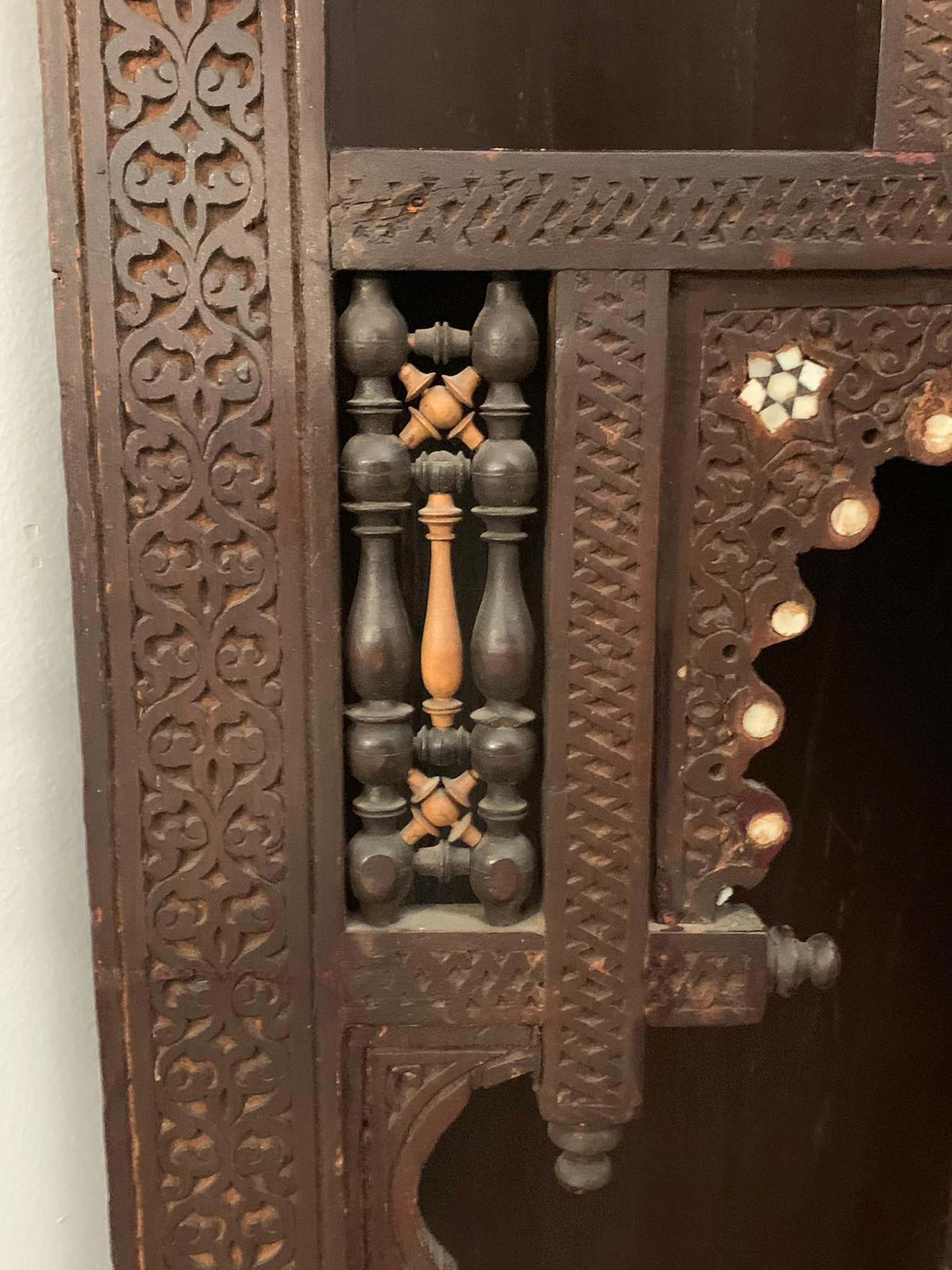 Antique Indian Corner Shelf 1