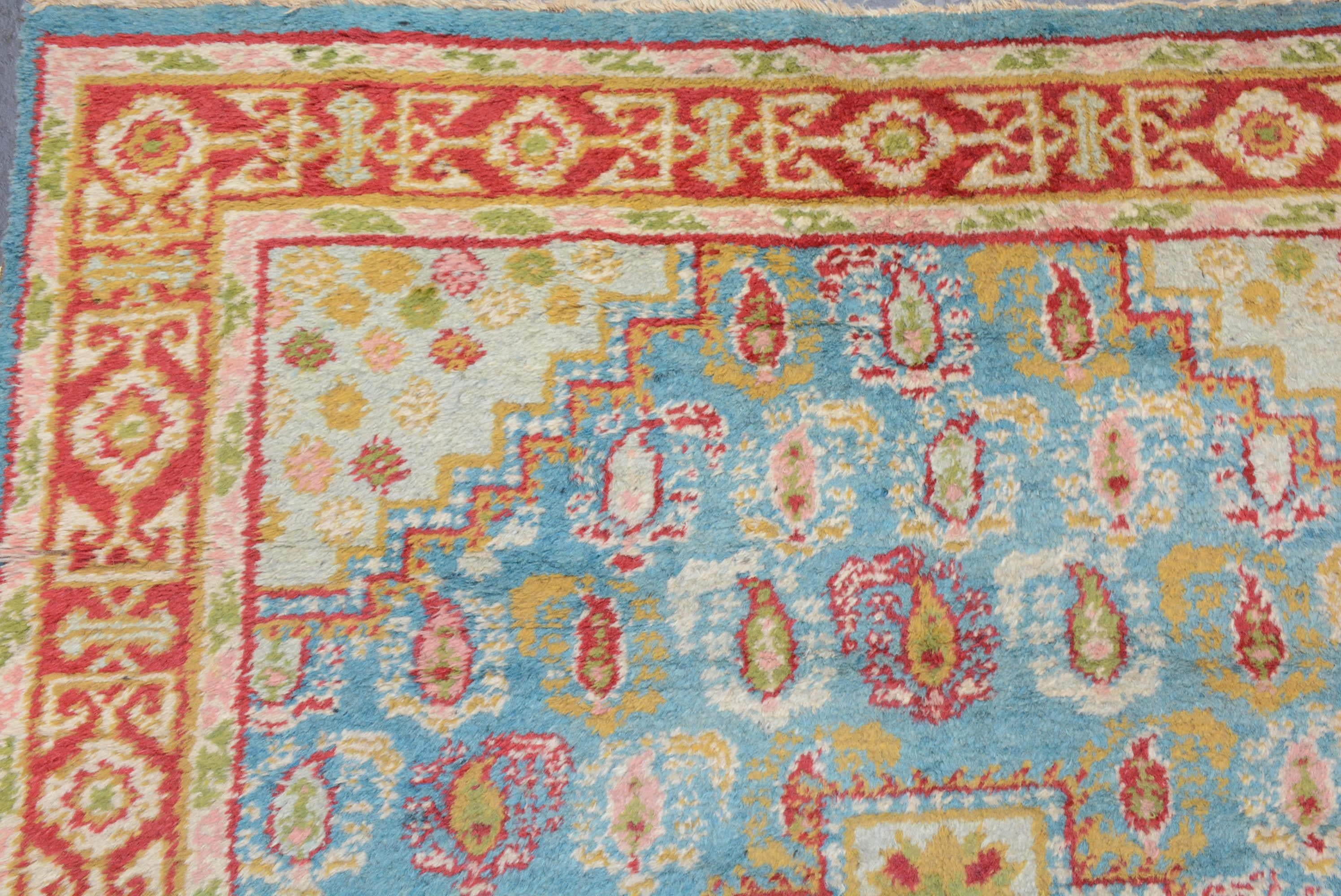 Tribal Antique Indian Deccan Rug For Sale