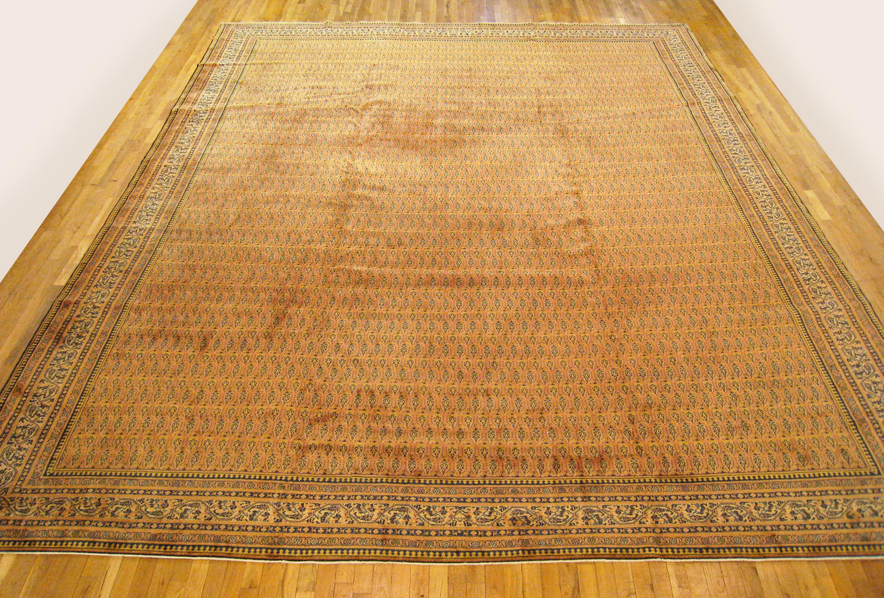 Antique Indo Saraband Rug, size 14'7