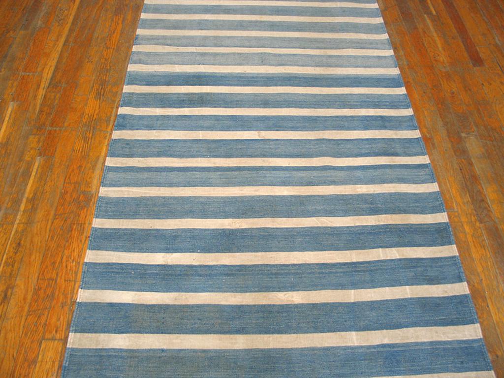 Early 20th Century Antique Indian Dhurrie Rug