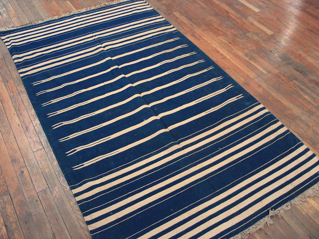Antique Indian Dhurrie Rug In Good Condition In New York, NY