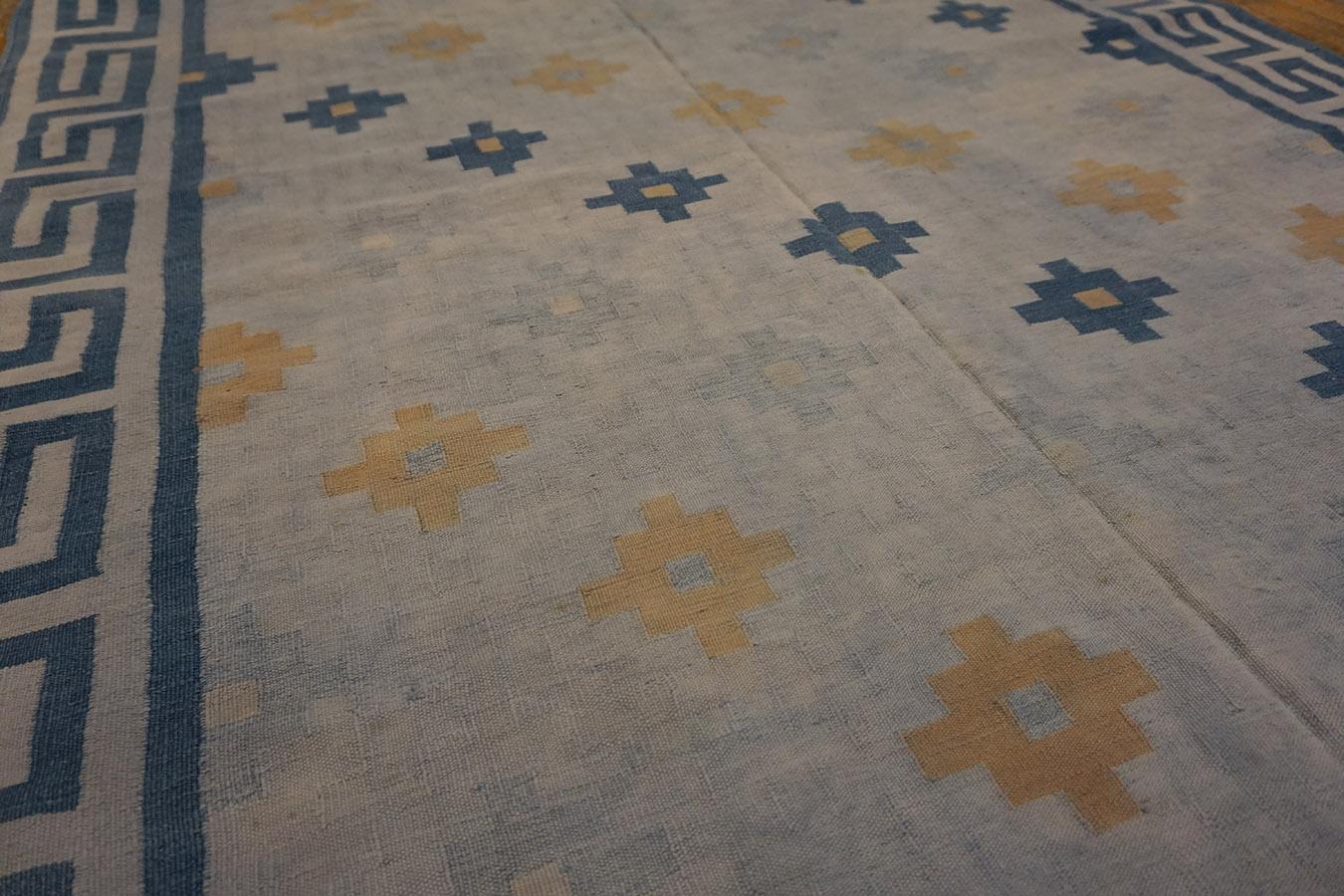 Antique Indian Dhurrie Rug 4'9
