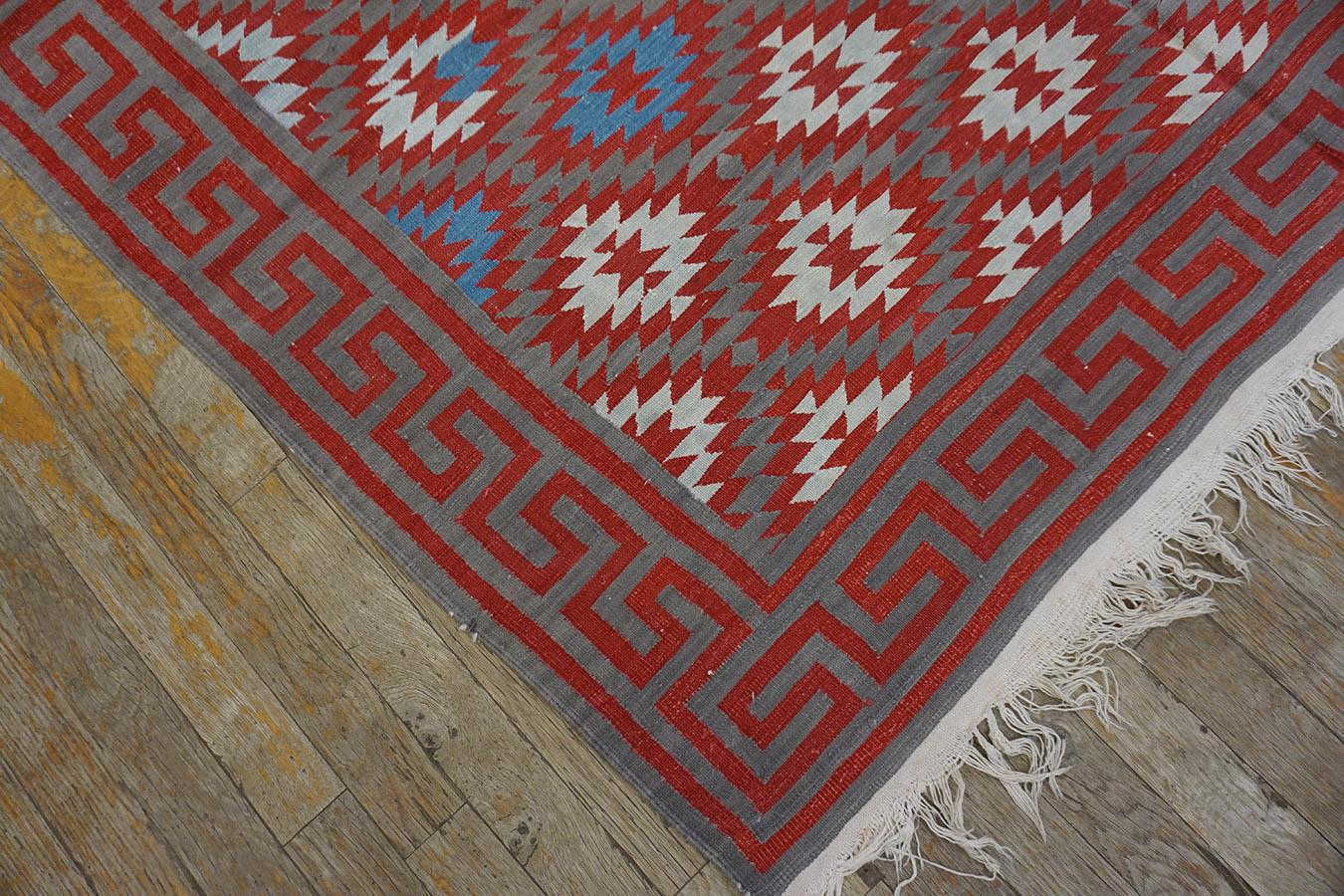 Antique Indian Dhurrie Rug, Size: 5'0
