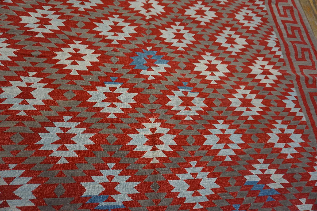 Antique Indian Dhurrie Rug 5'0