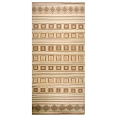Antique Indian Dhurrie Rug 8' 10" x 19' 2" 