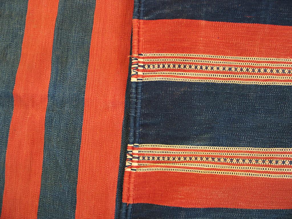Antique Indian Cotton Dhurrie Carpet 1