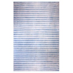 1930s Indian Cotton Dhurrie Carpet ( 12' x 18' 6" - 365 x 564 cm )