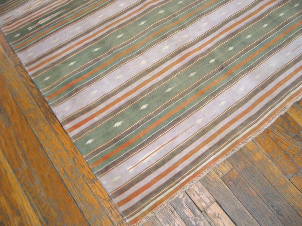 Hand-Woven Antique Indian Dhurrie Rugs