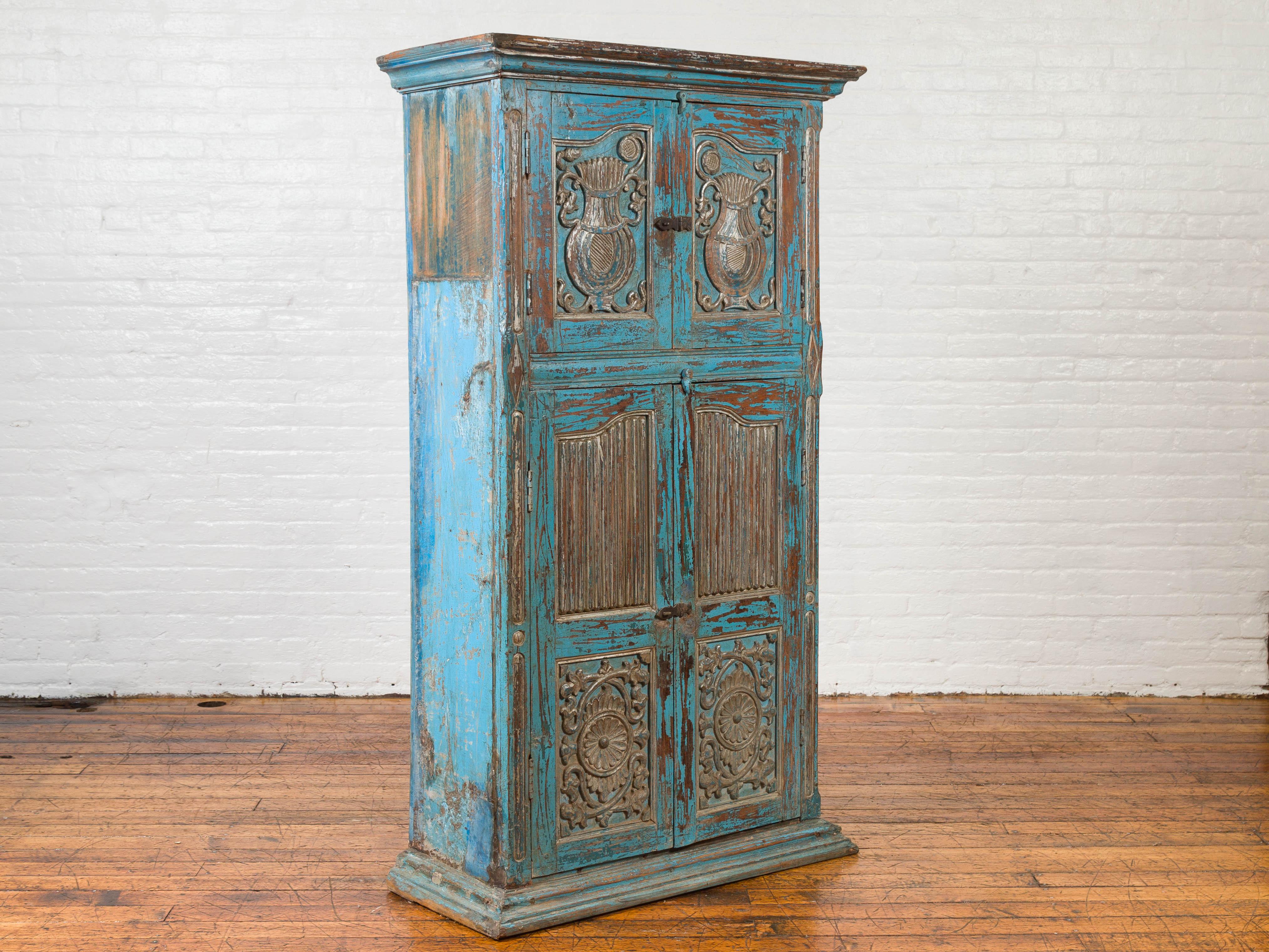 antique indian cabinet