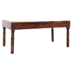 Used Indian Door Dining Table