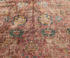 Doris Leslie Blau Antique Indian Handmade Wool Carpet