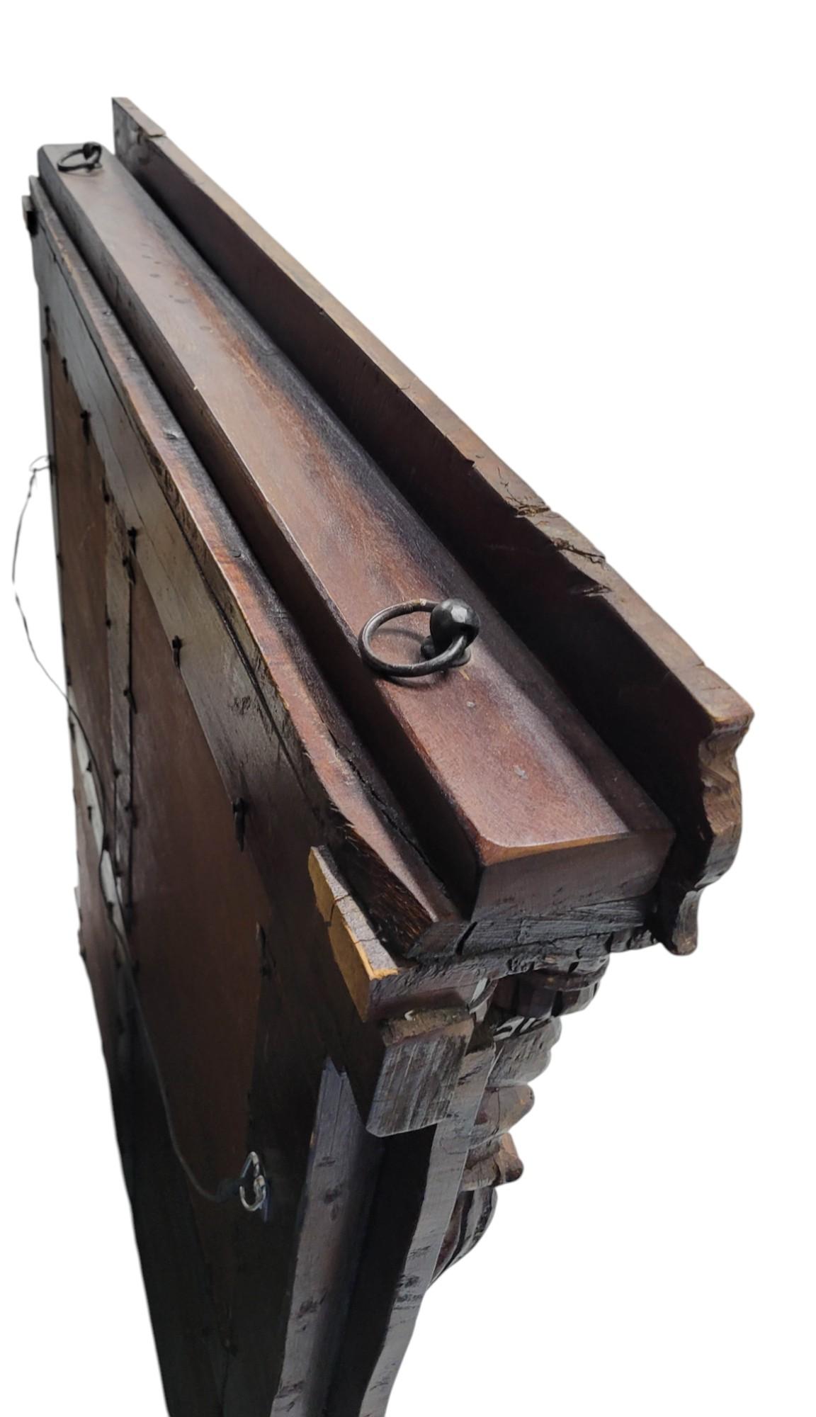 Antique Mirror indien de style Jharokha, fin 19e-début 20e siècle en vente 5