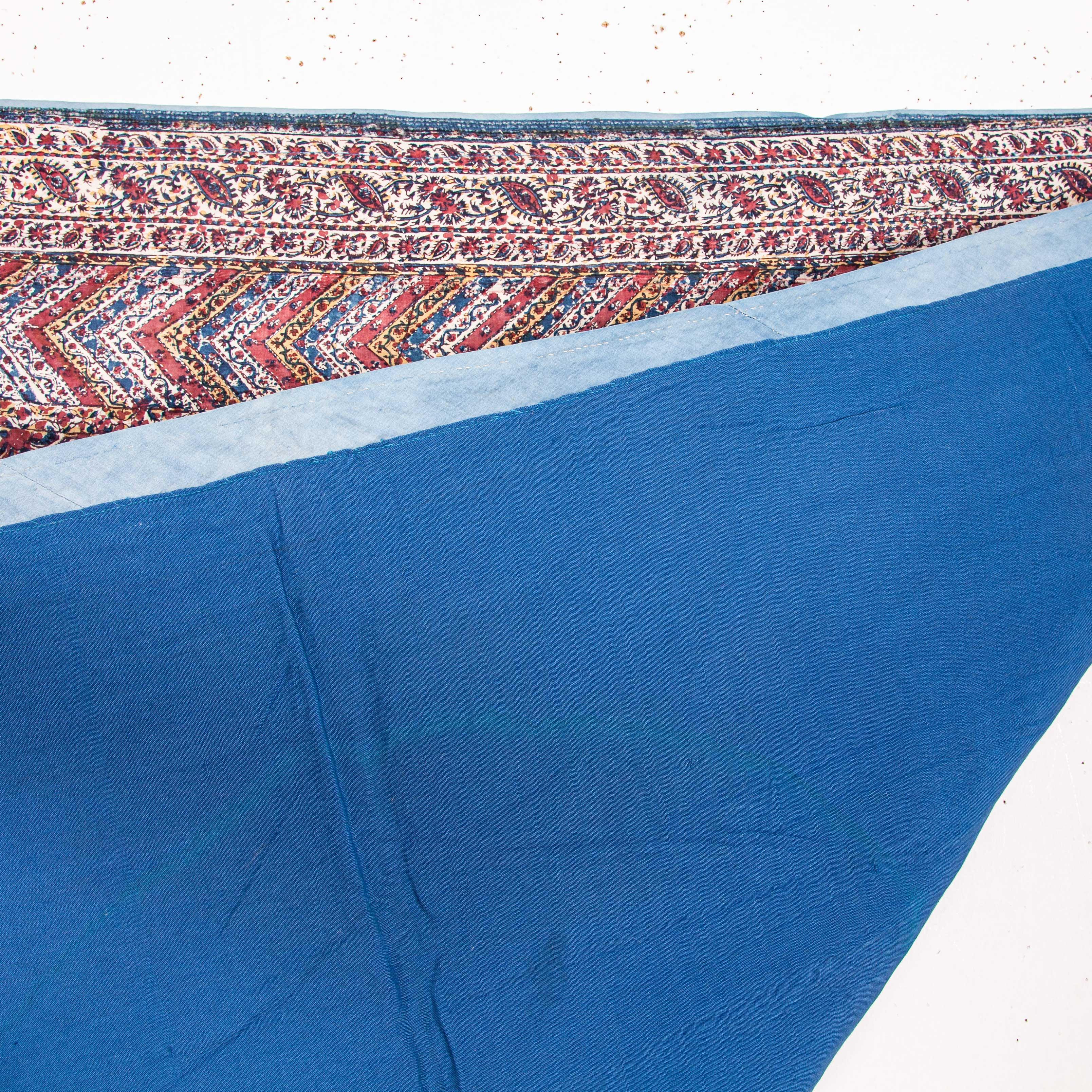 Antique Indian Kalamkari Quilt, Late 19th Century For Sale 2
