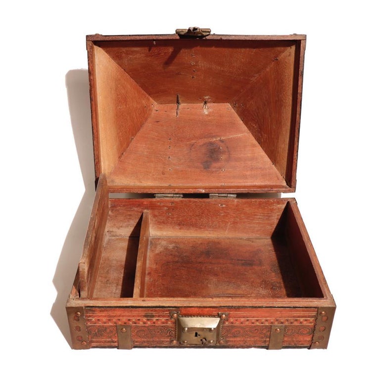 Antique Indian Kerala Dowry Box, Malabar, Northern Kerala at 1stDibs