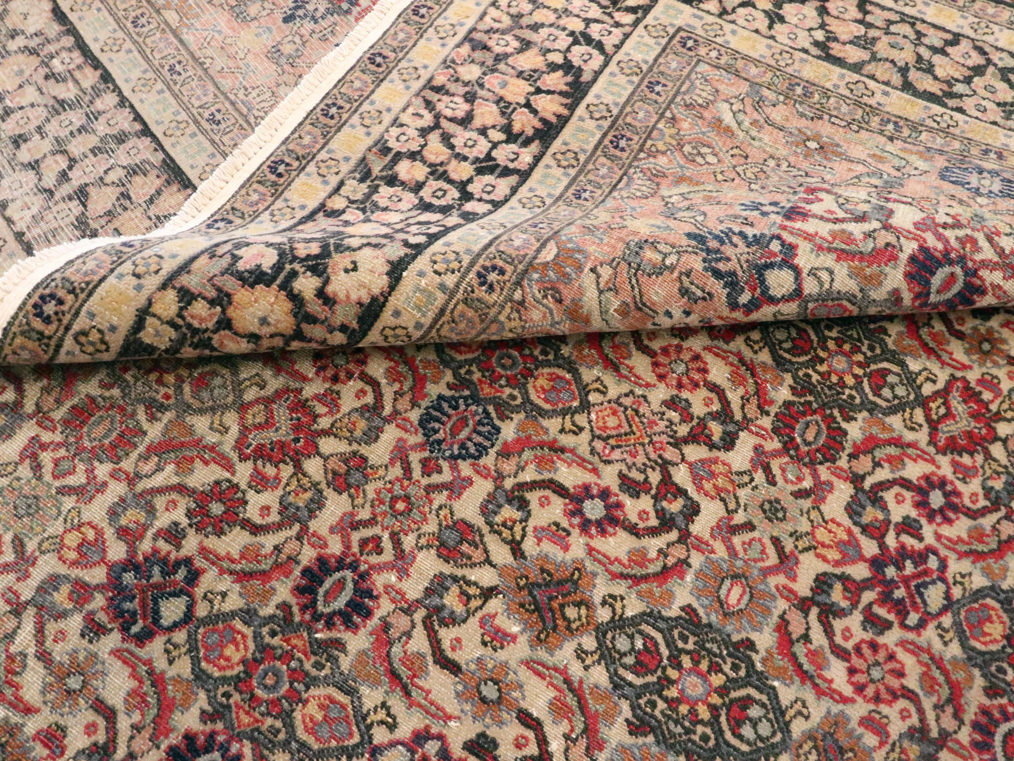 Antique Indian Lahore Carpet For Sale 3