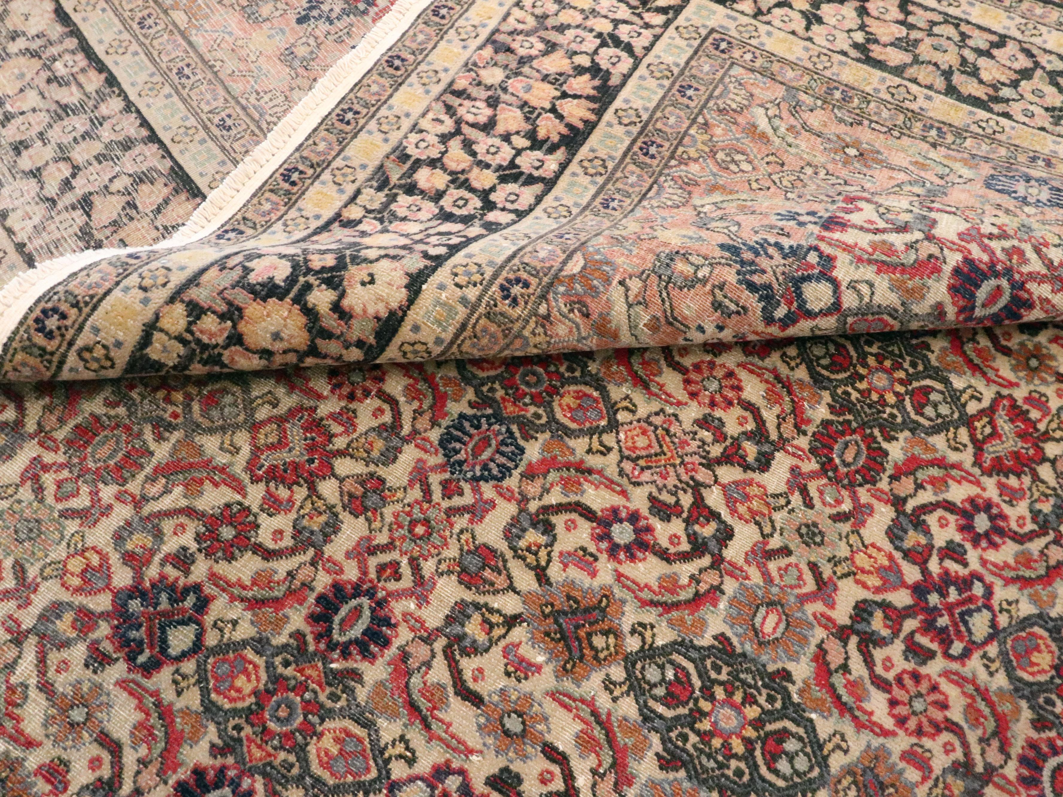 Antiker indischer Lahore-Teppich im Angebot 2