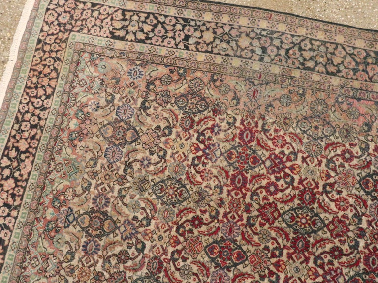 Antique Indian Lahore Carpet For Sale at 1stDibs