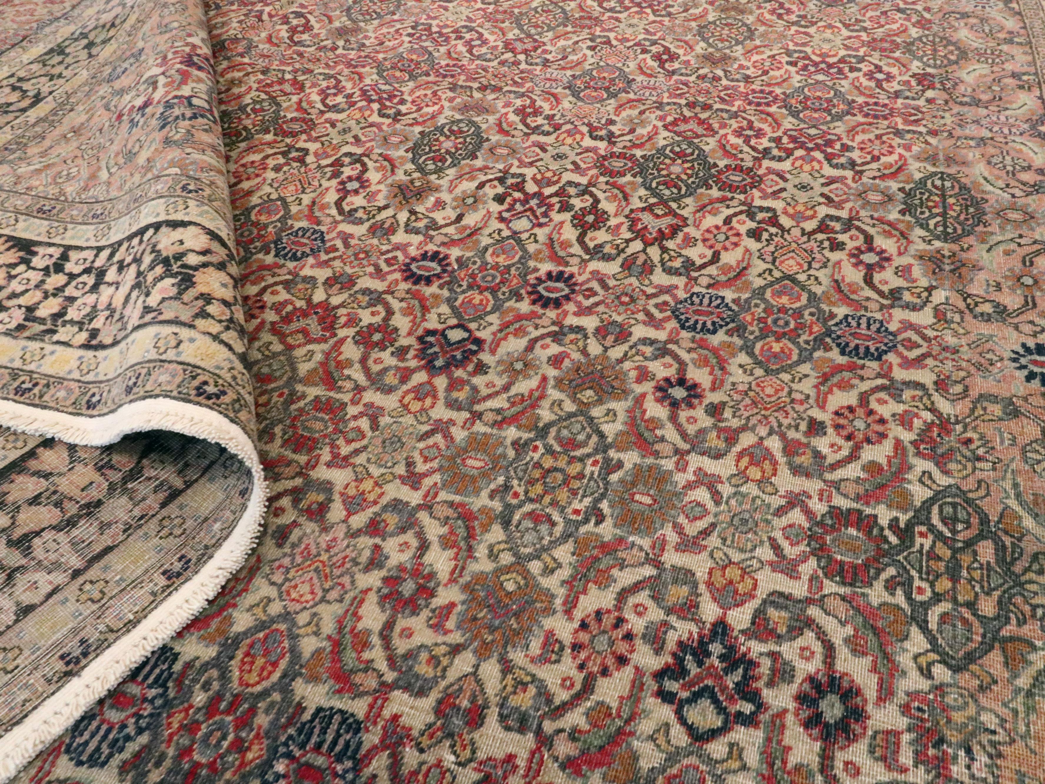 Antique Indian Lahore Carpet For Sale 2