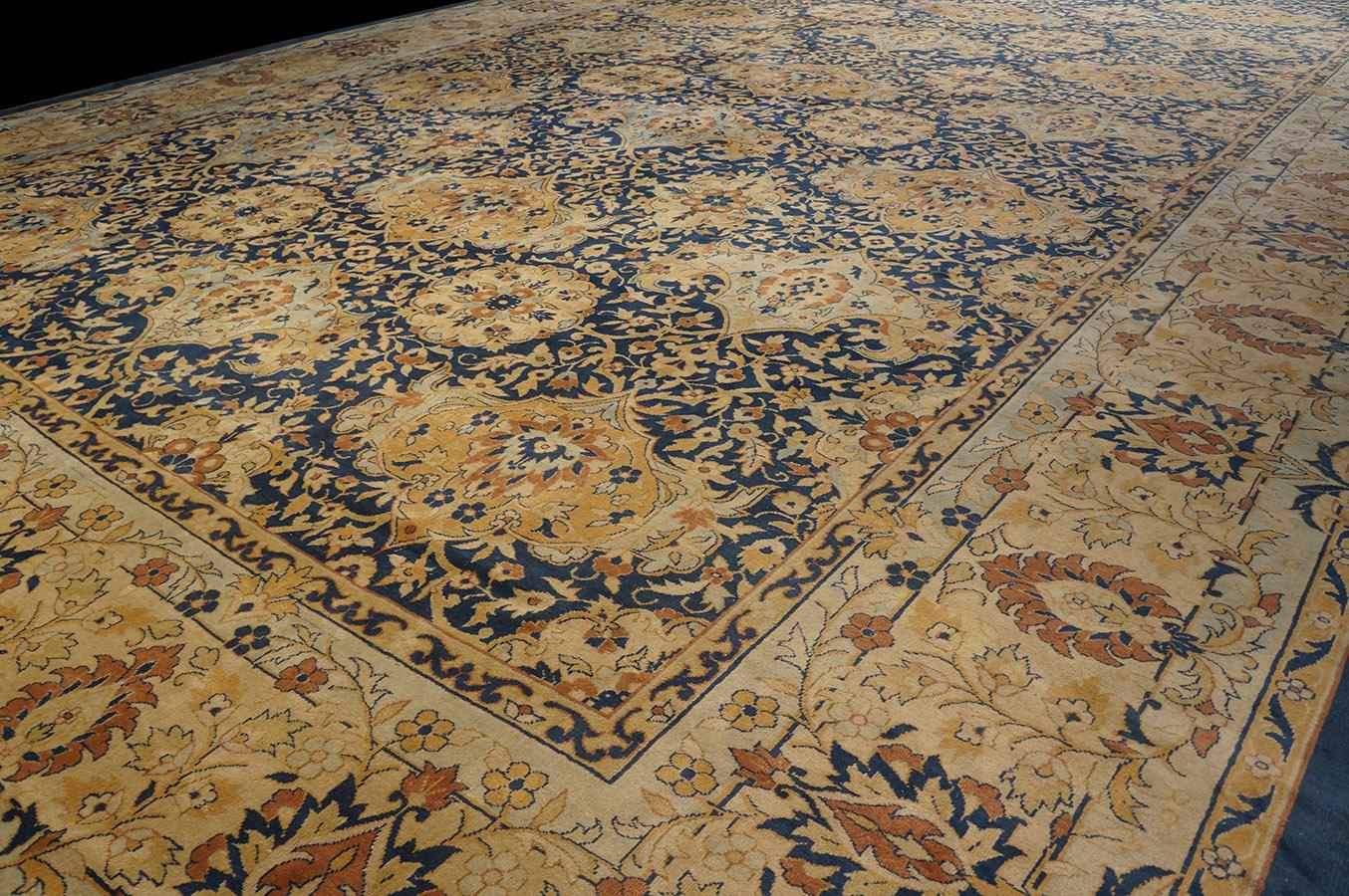 Tapis indien de Lahore du début du 20e siècle ( 17'3