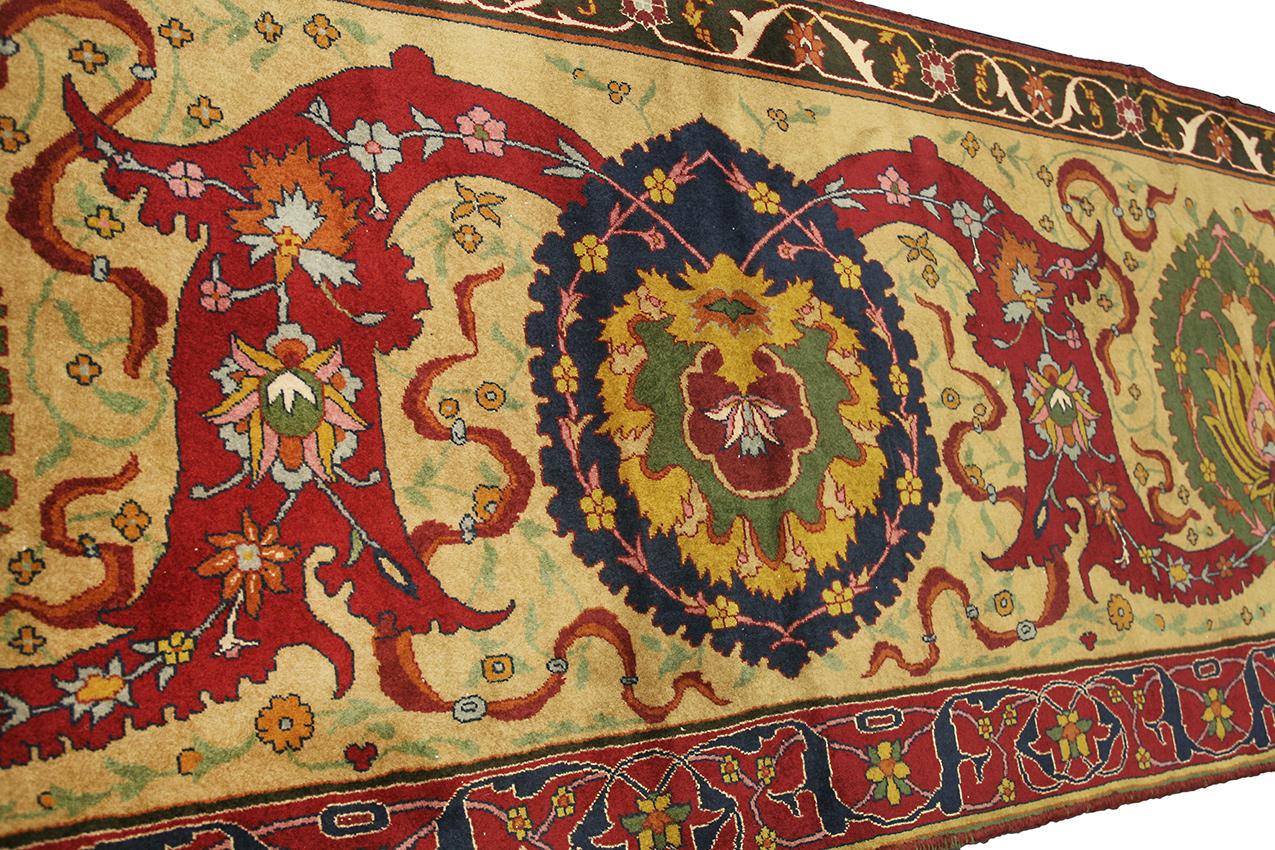 Early 20th Century Antique Indian Lahore Runner, ca. 1900 For Sale