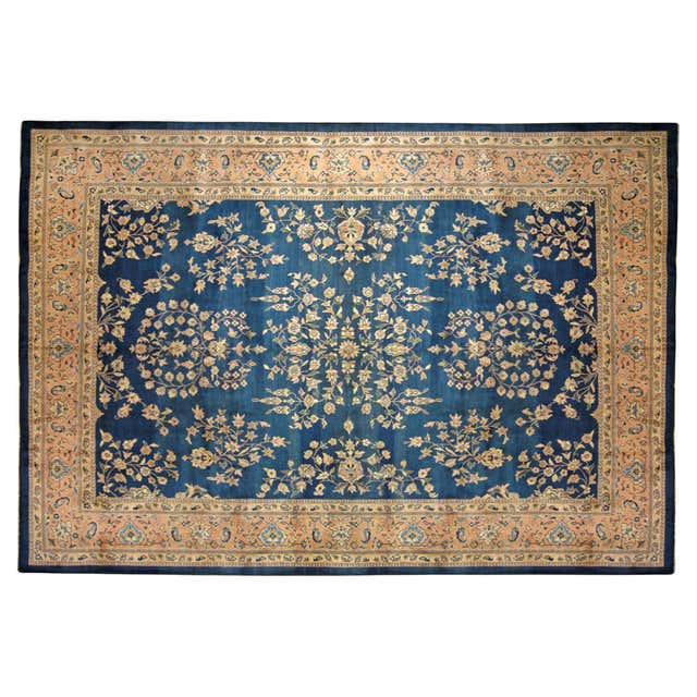 Antique Indian Palace Size Rug with Luxe Venetian Renaissance Style For ...