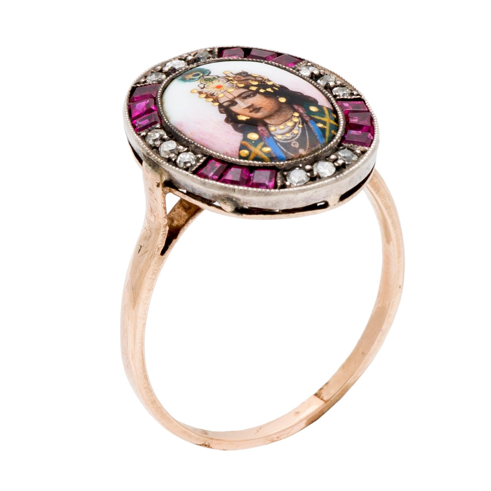 krishna gold ring