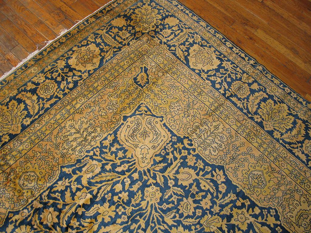 Indischer Lahore-Teppich des frühen 20. Jahrhunderts ( 12'' x 15''3'''' - 365 x 465) (Handgeknüpft) im Angebot