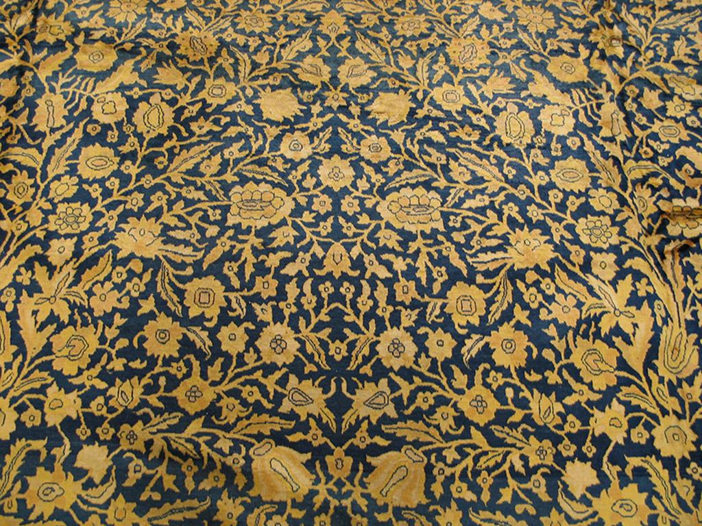 Indischer Lahore-Teppich des frühen 20. Jahrhunderts ( 12'' x 15''3'''' - 365 x 465) (Frühes 20. Jahrhundert) im Angebot