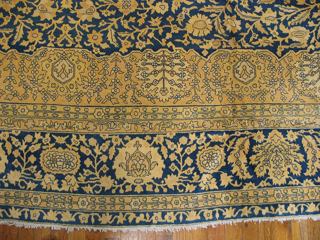 Early 20th Century Indian Lahore Carpet ( 12' x 15'3'' - 365 x 465 ) For Sale 2