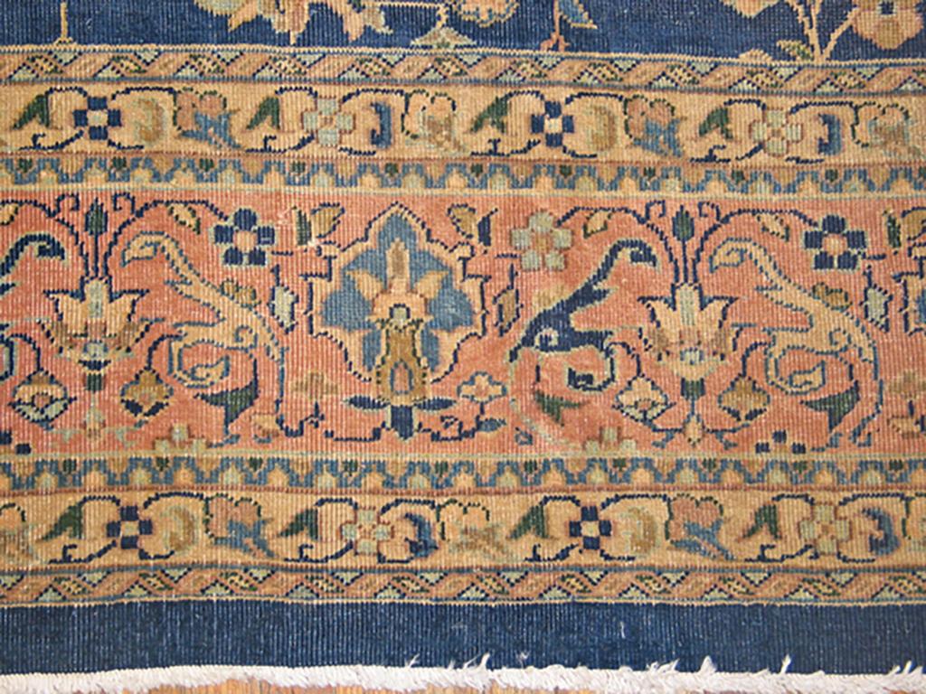 Antique Indian rug, size: 13'0