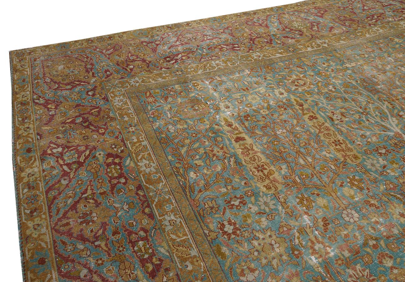 Early 20th Century Indian Lahore Carpet ( 15' x 17' - 457 x 518 cm ) For Sale 1