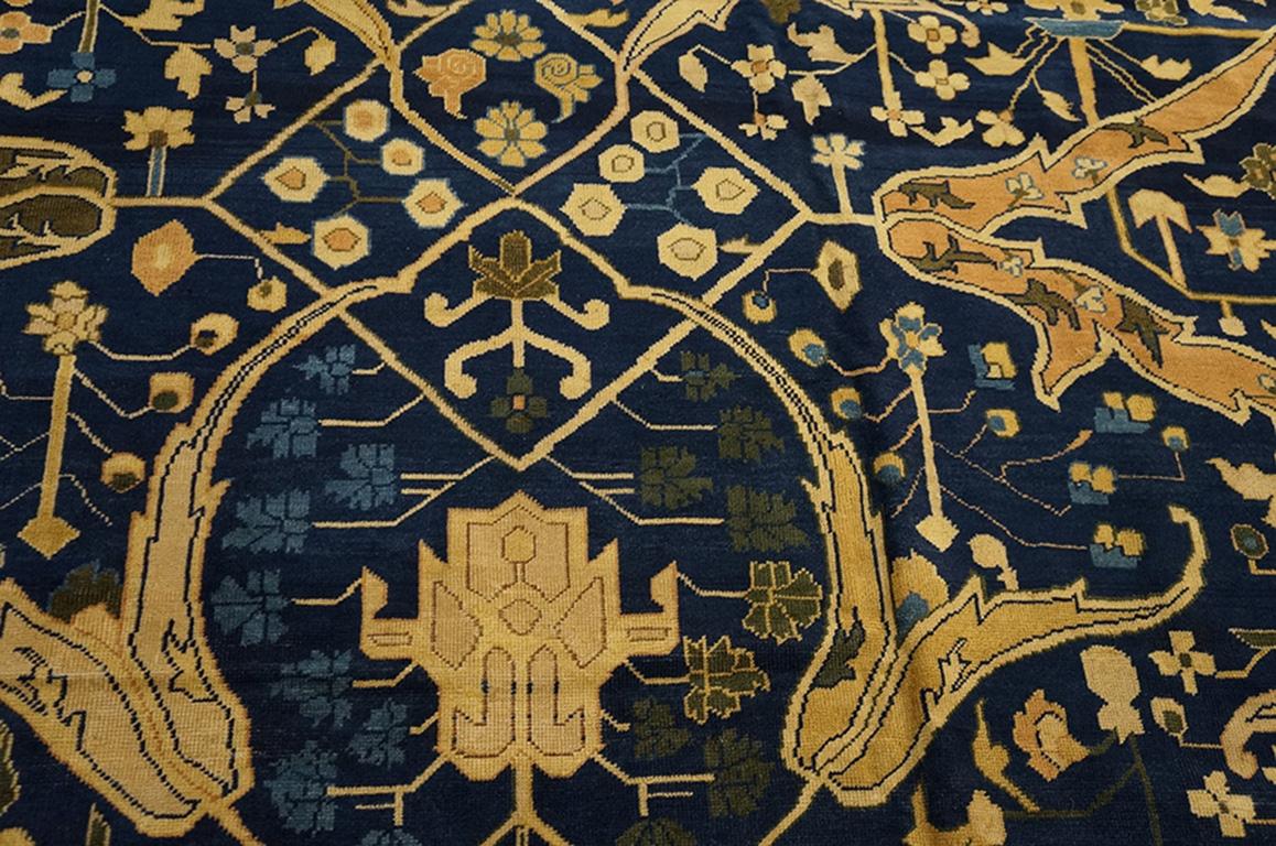 Agra Tappeto indiano dei primi del Novecento con disegno Garrus ( 15'8