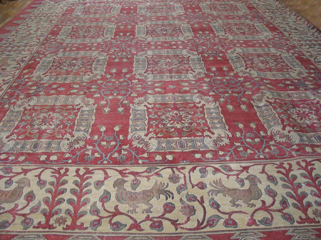 Agra Early 20th Century Indian Carpet ( 16' x 19'8