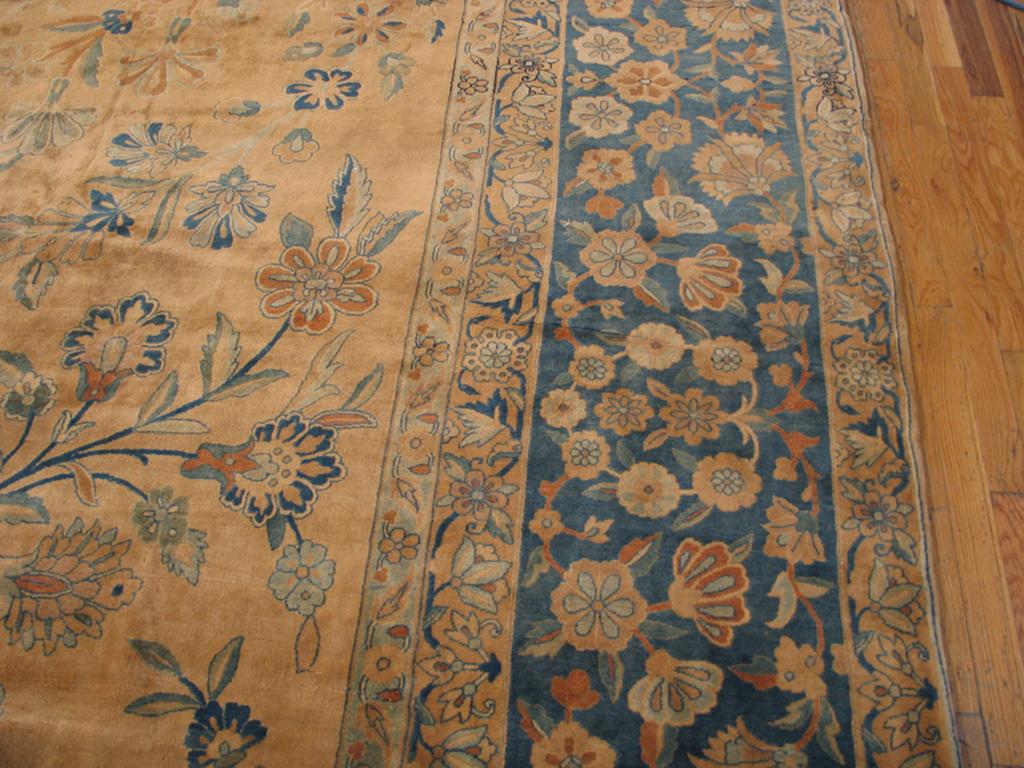 Hand-Knotted Antique Indian Rug For Sale
