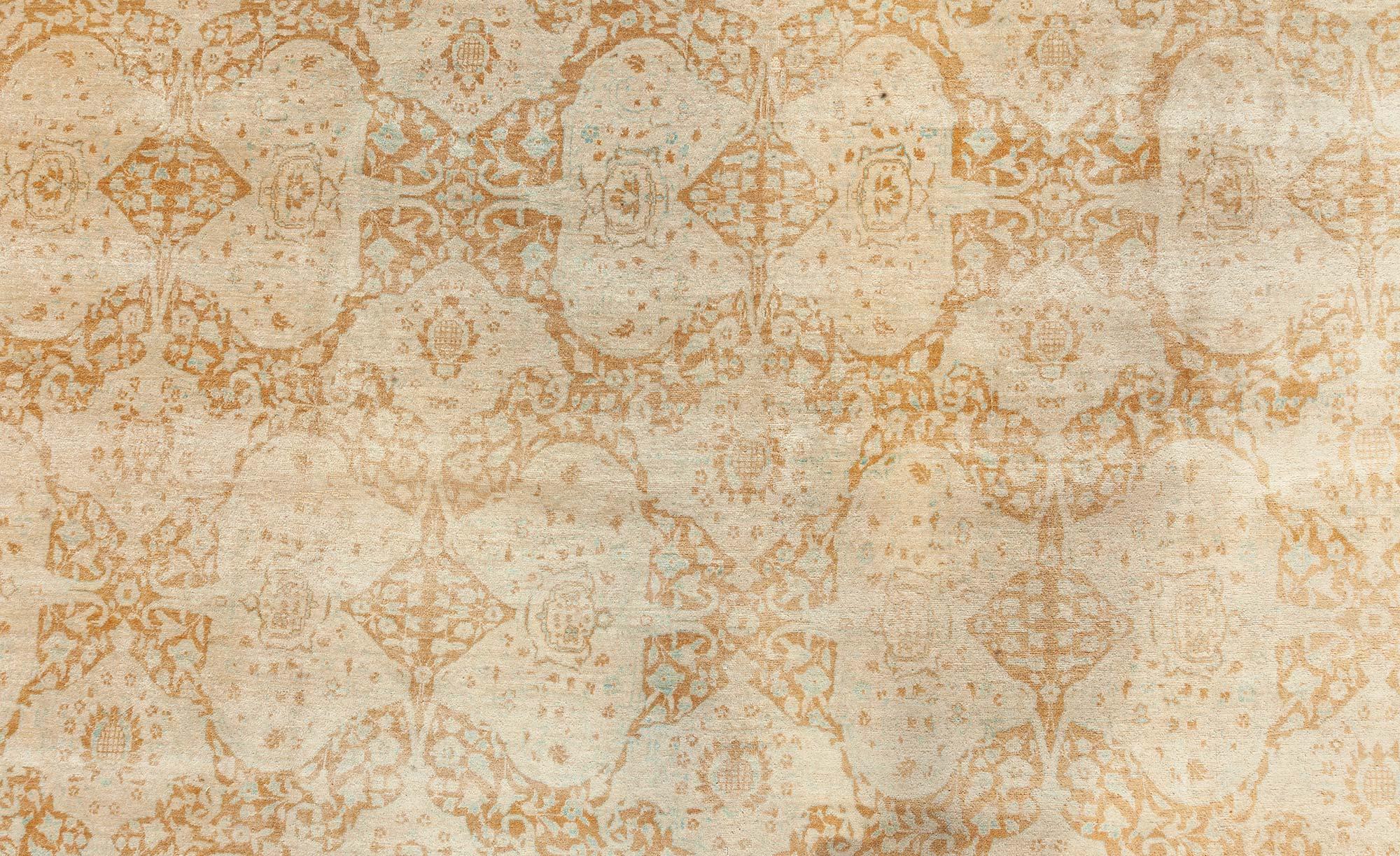 Indiano Tappeto indiano antico Doris Leslie Blau in vendita