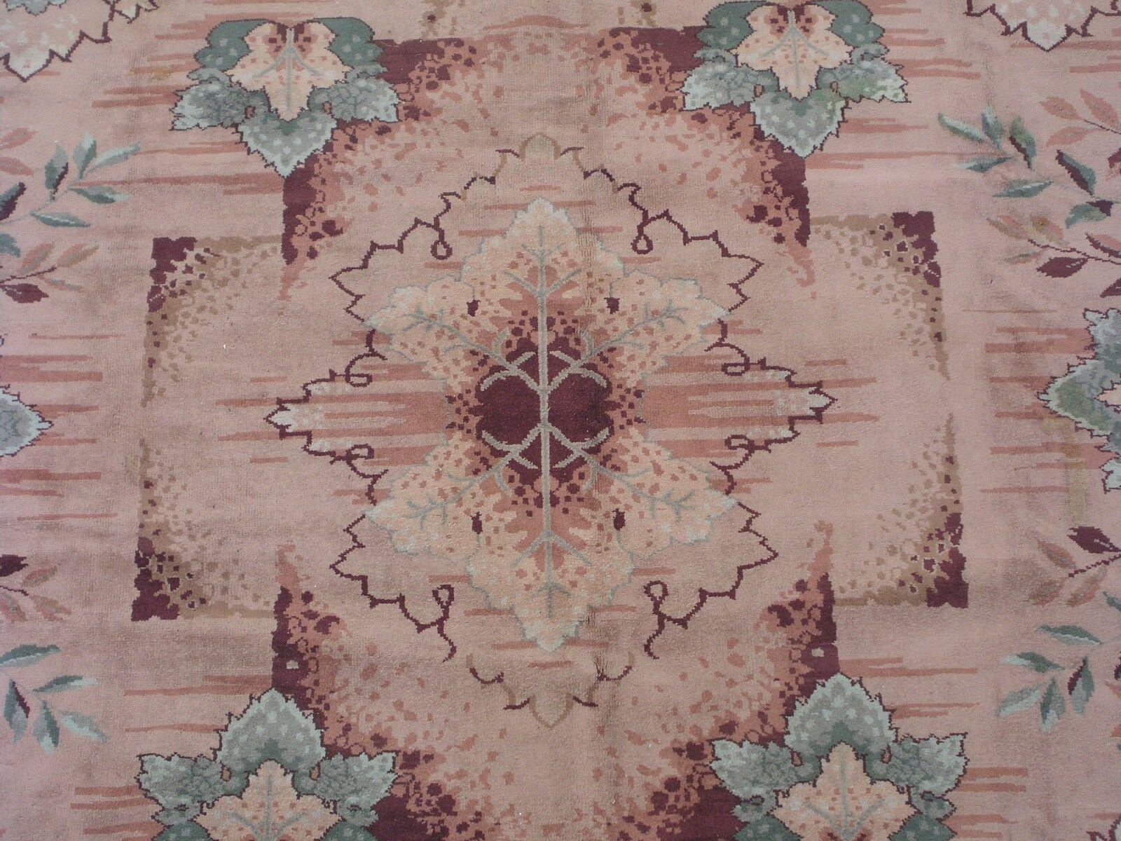 Hand-Knotted Antique Indian Rug, circa 1920 For Sale