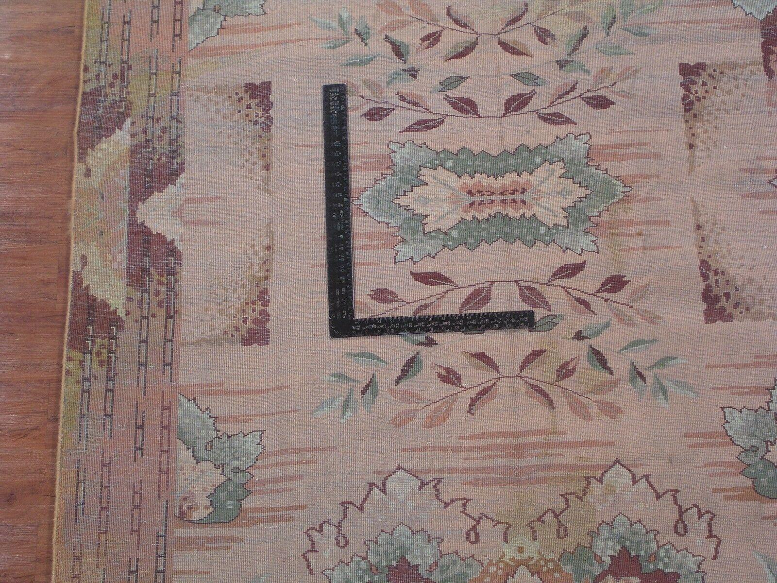 Wool Antique Indian Rug, circa 1920 For Sale