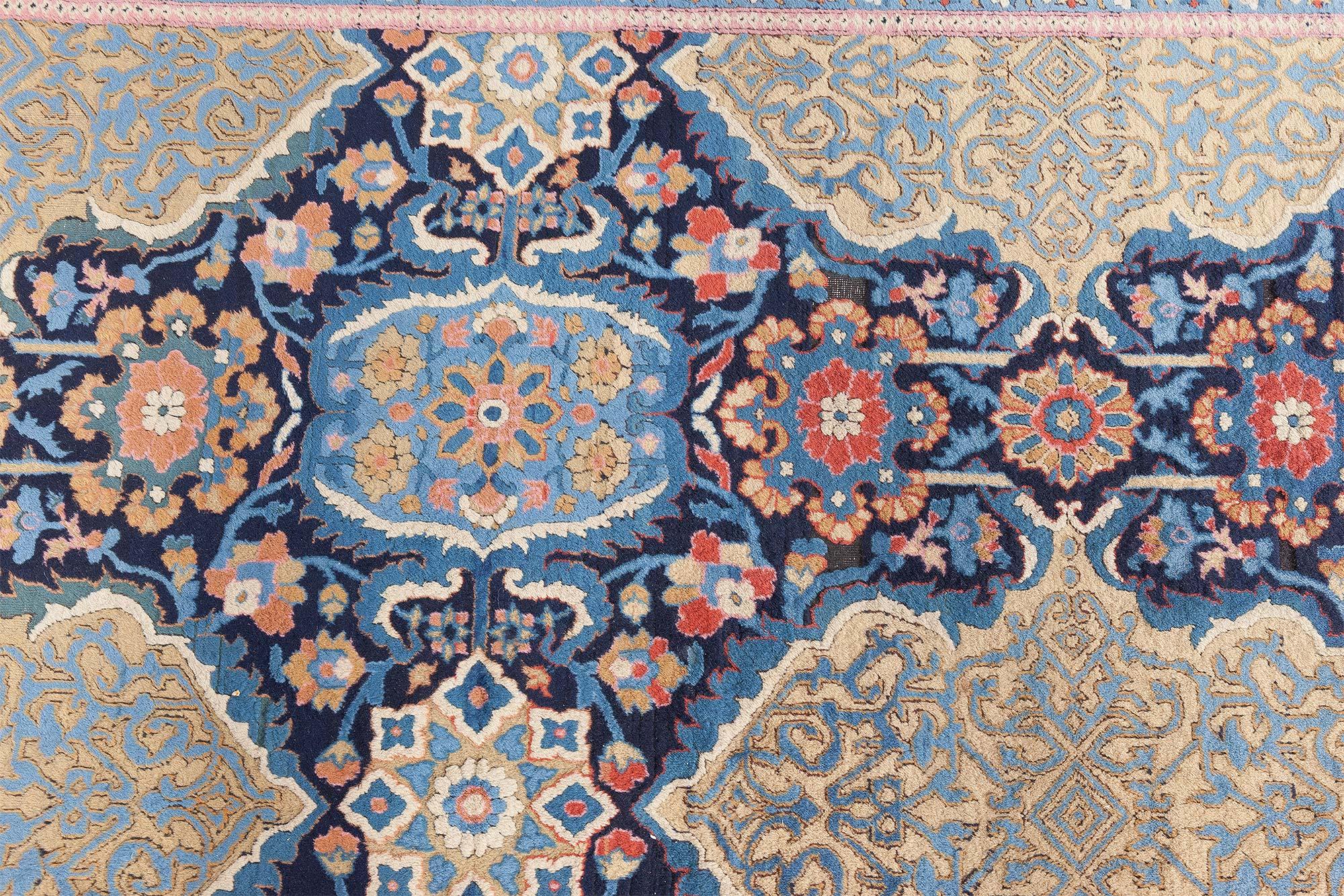 Indiano Tappeto indiano antico Doris Leslie Blau in vendita