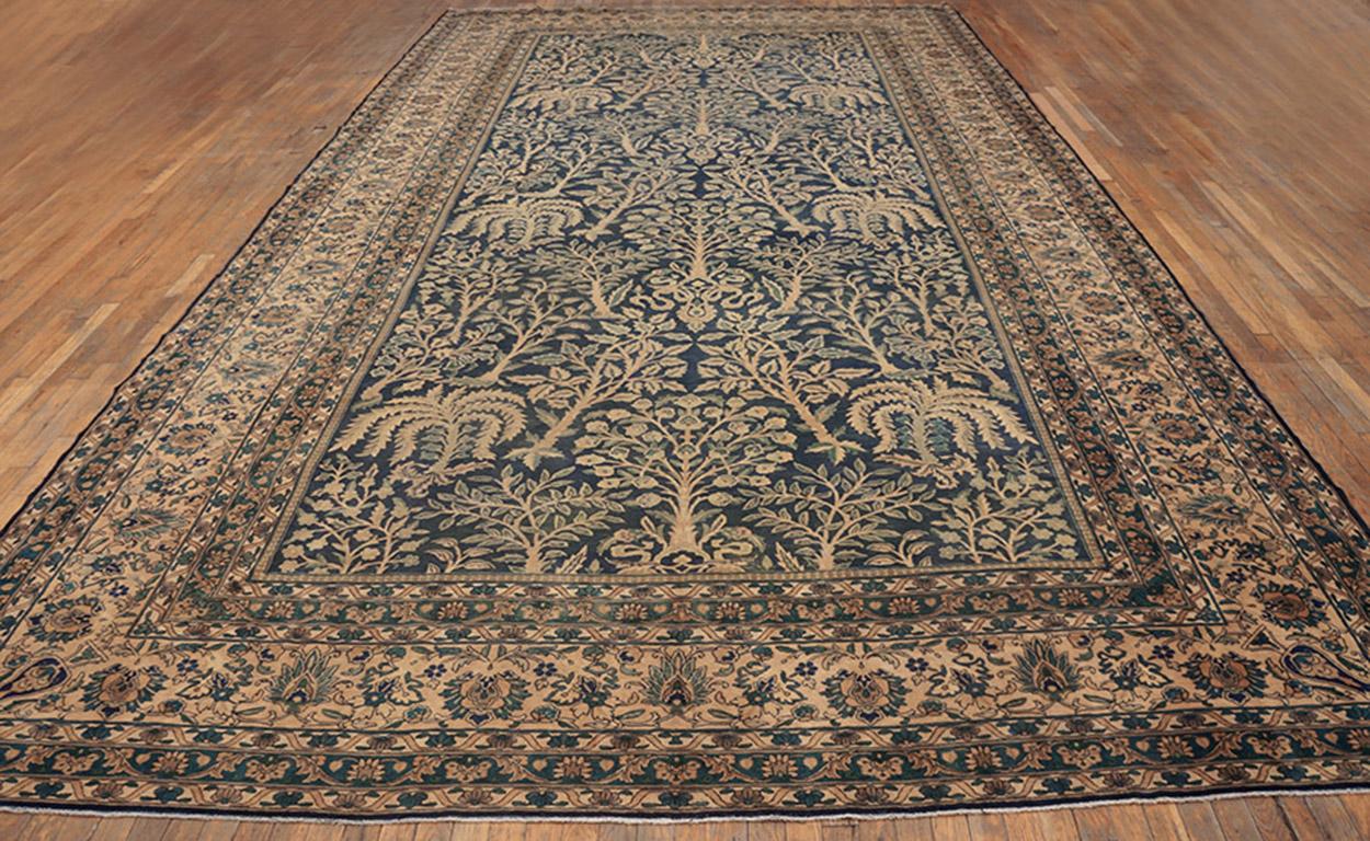 Agra Early 20th Century Indian Lahore Carpet ( 9'10