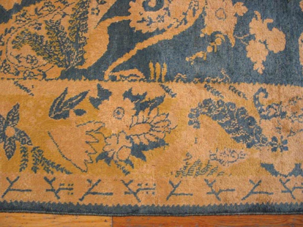 Antique Indian Rug In Good Condition For Sale In New York, NY