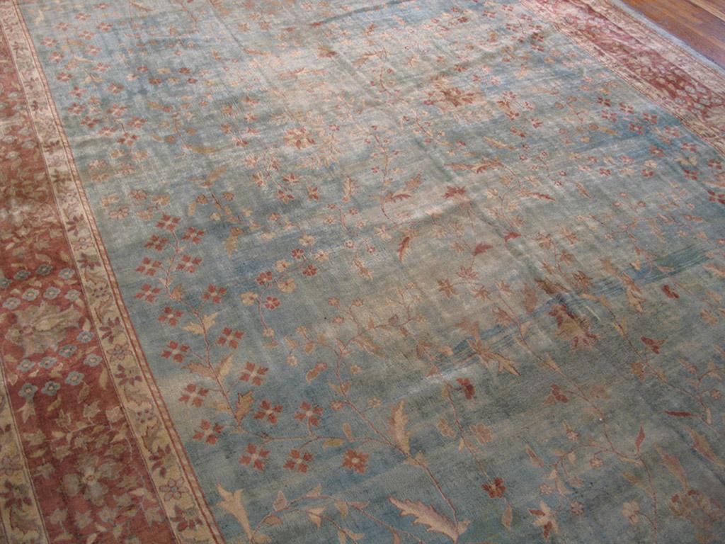 Early 20th Century Antique Indian Rug For Sale