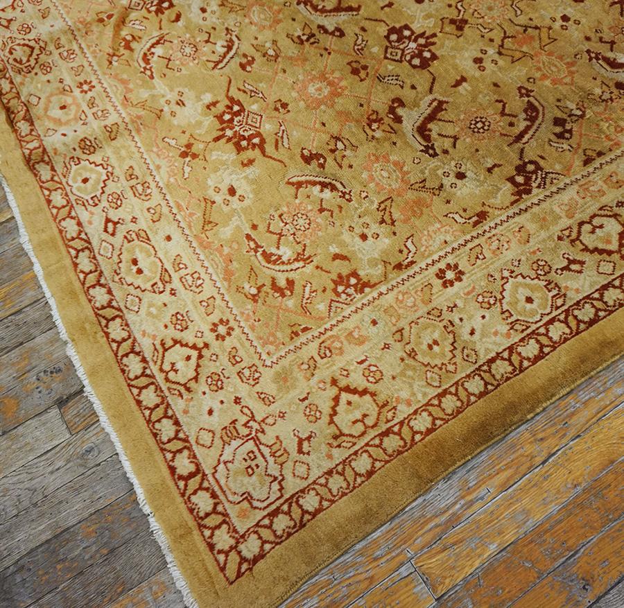 Inizio XX secolo Tappeto Agra indiano dei primi del Novecento  ( 7' x 10'2