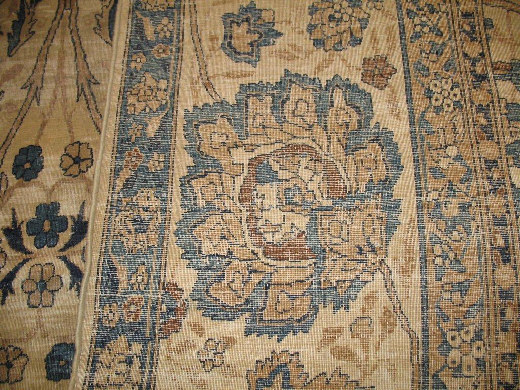 Wool Palace Size Antique Indian Rug For Sale
