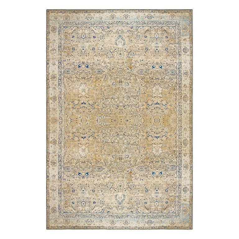 Early 20th Century Indian Lahore Carpet ( 13'6" x 21'6" 412 x 655 cm