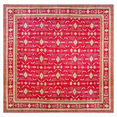 Antiker indischer Teppich 16'. 0""" x. 16' 0"""