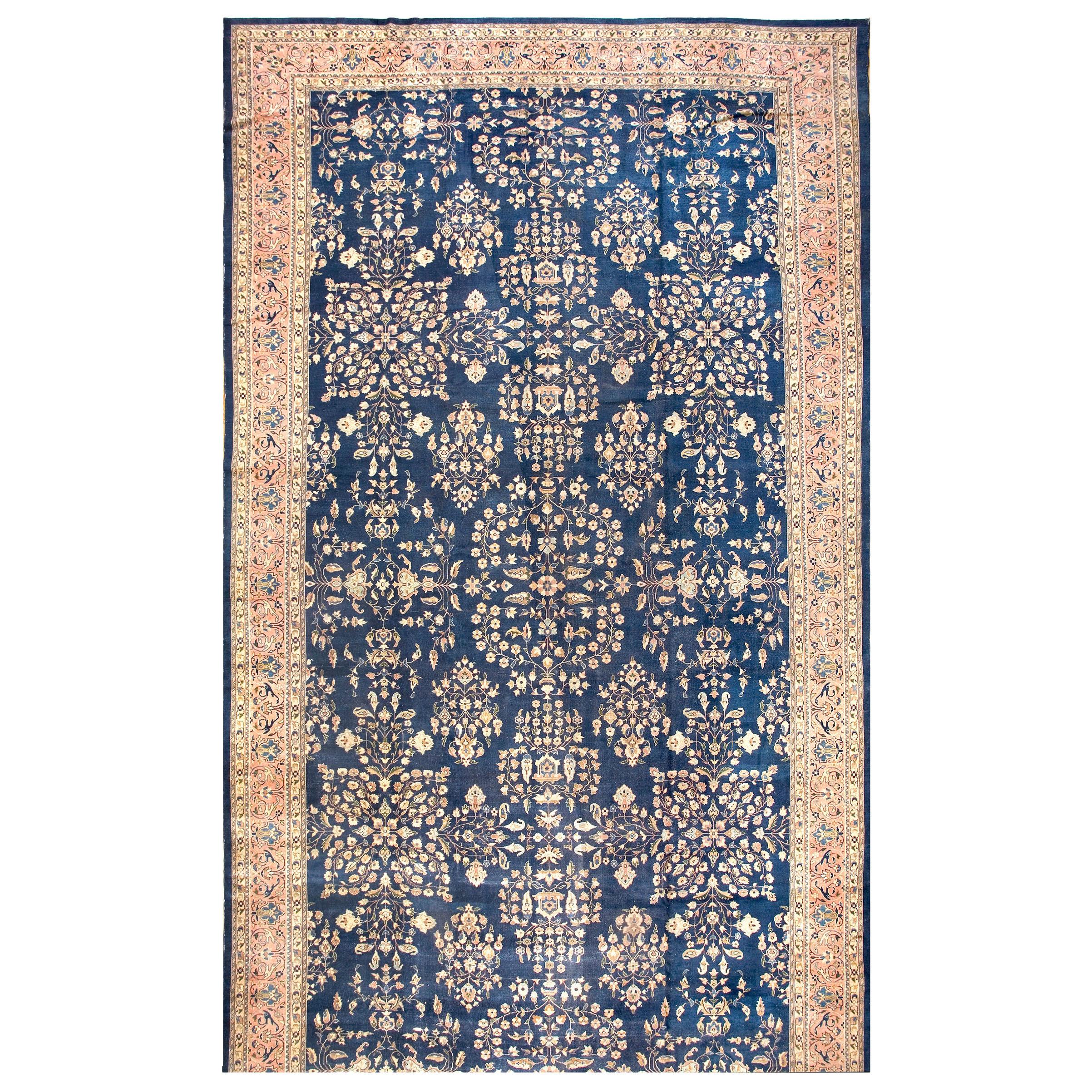Antique Indian Rug 13' 0" x 24' 3"  For Sale