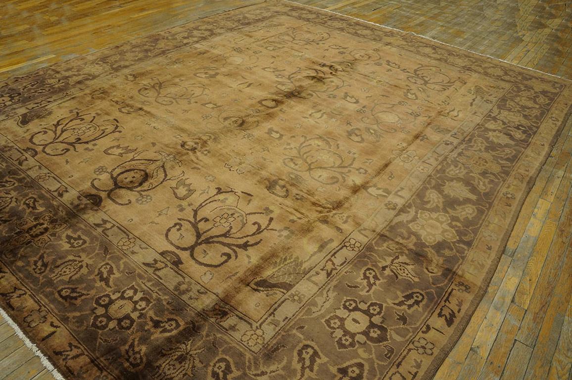 Early 20th Century Antique Indian Rug 9' 3