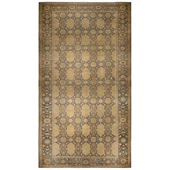 Used Indian Hand Knotted Wool Rug Size Adjusted
