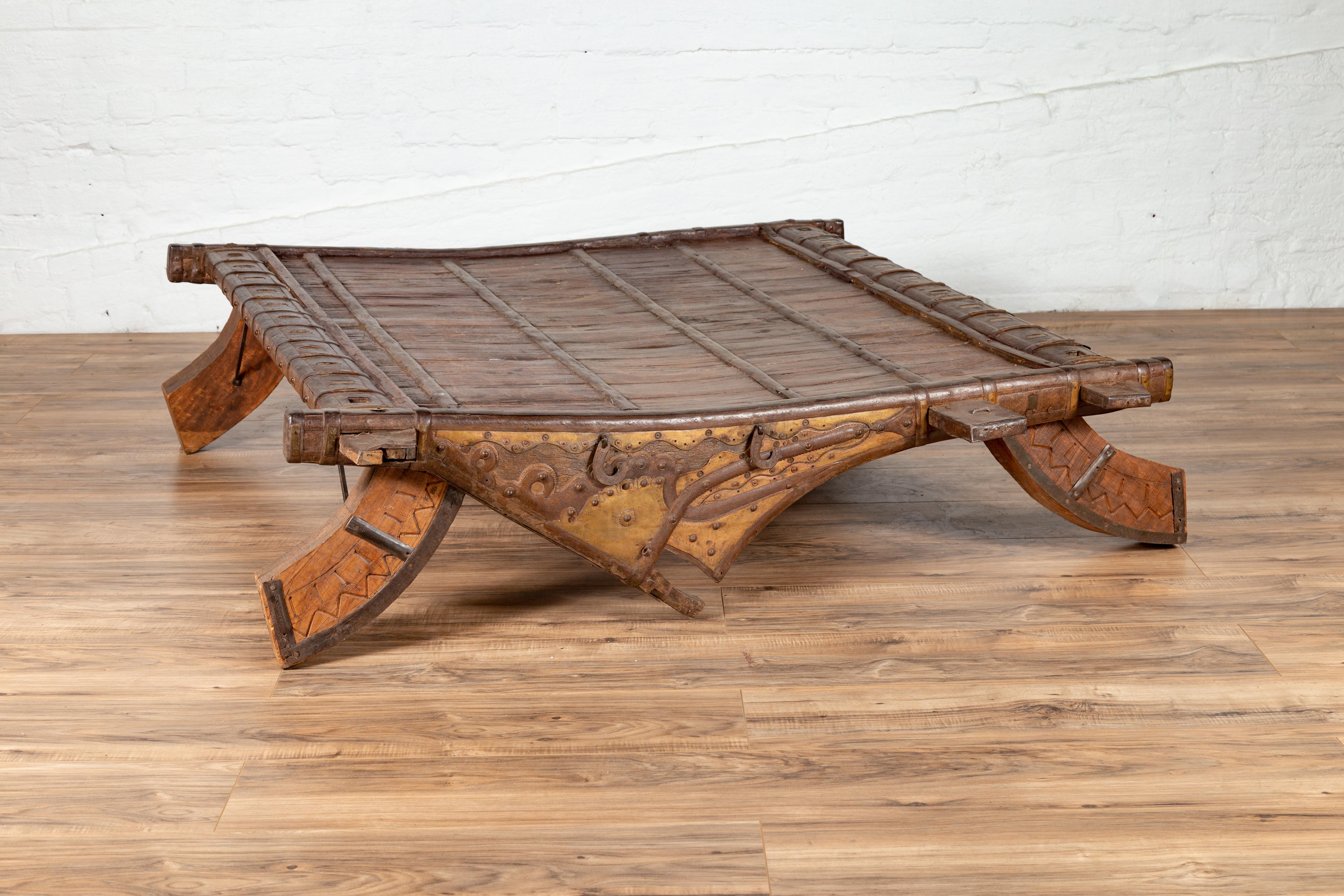 ox cart table